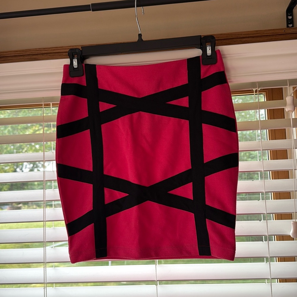 Hot Pink Mini Skirt